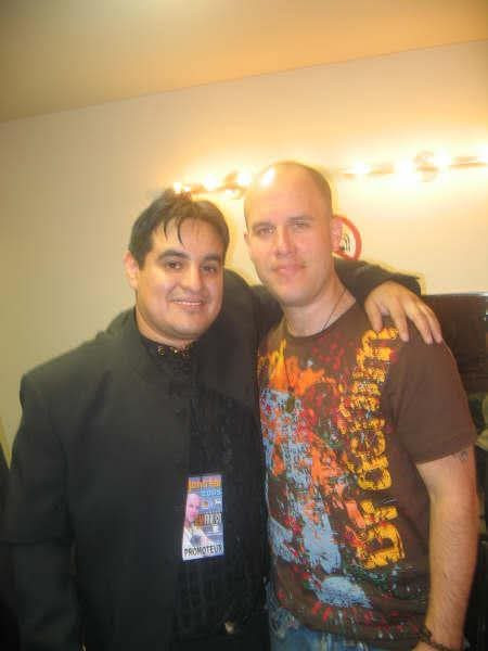 Rubén Albujar with Gian Marco