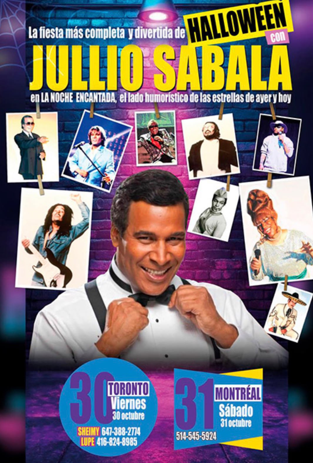 Julio Sabala Event Poster